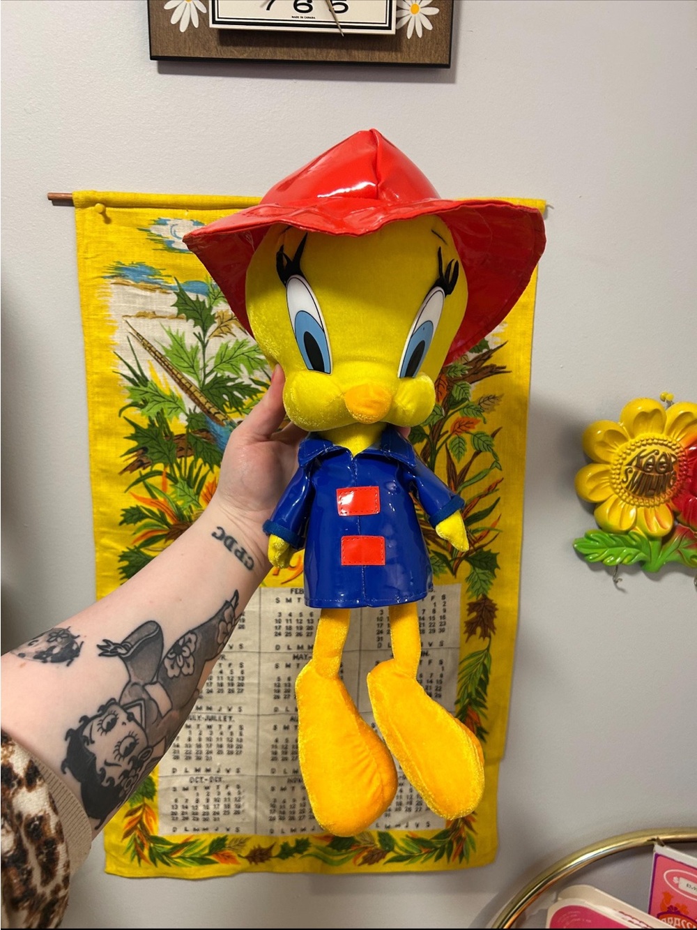 Tweety Bird Looney Tunes Warner Bros Plush Doll